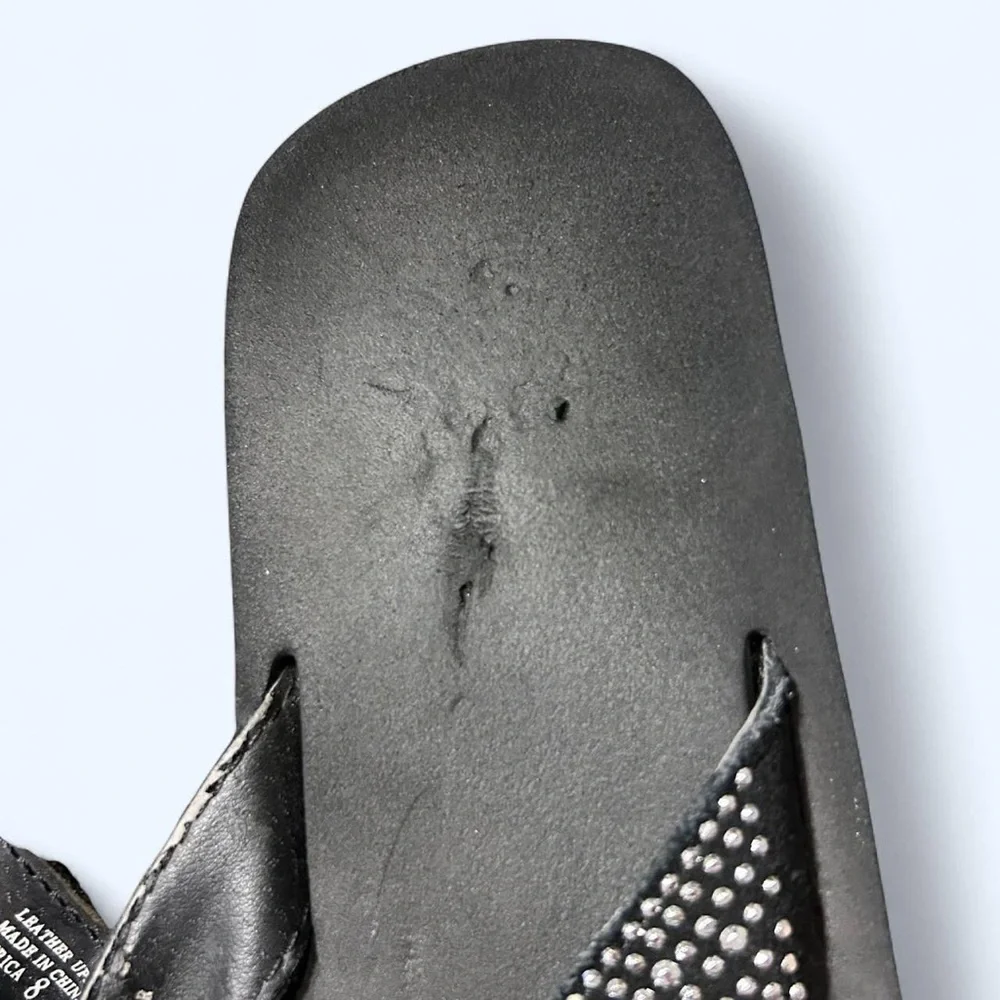 Grunge Black Rhinestone Platform Sandals by Yellow Box! - Picture 2 of 8